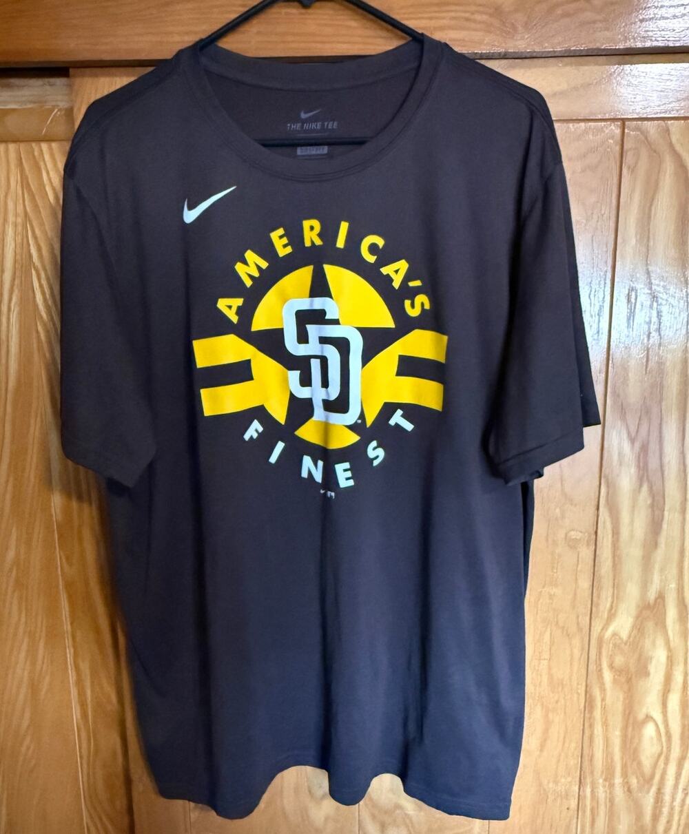 Nike San Diego Padres "America's Finest" Dri-FIT Tee - XXL